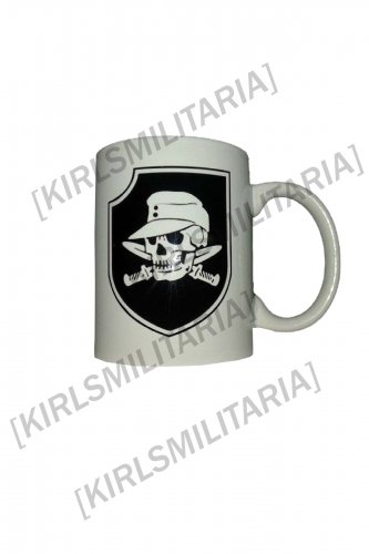 GERMAN WWII WAFFEN SS TOTENKOPF DIVISION COFFEE MUG